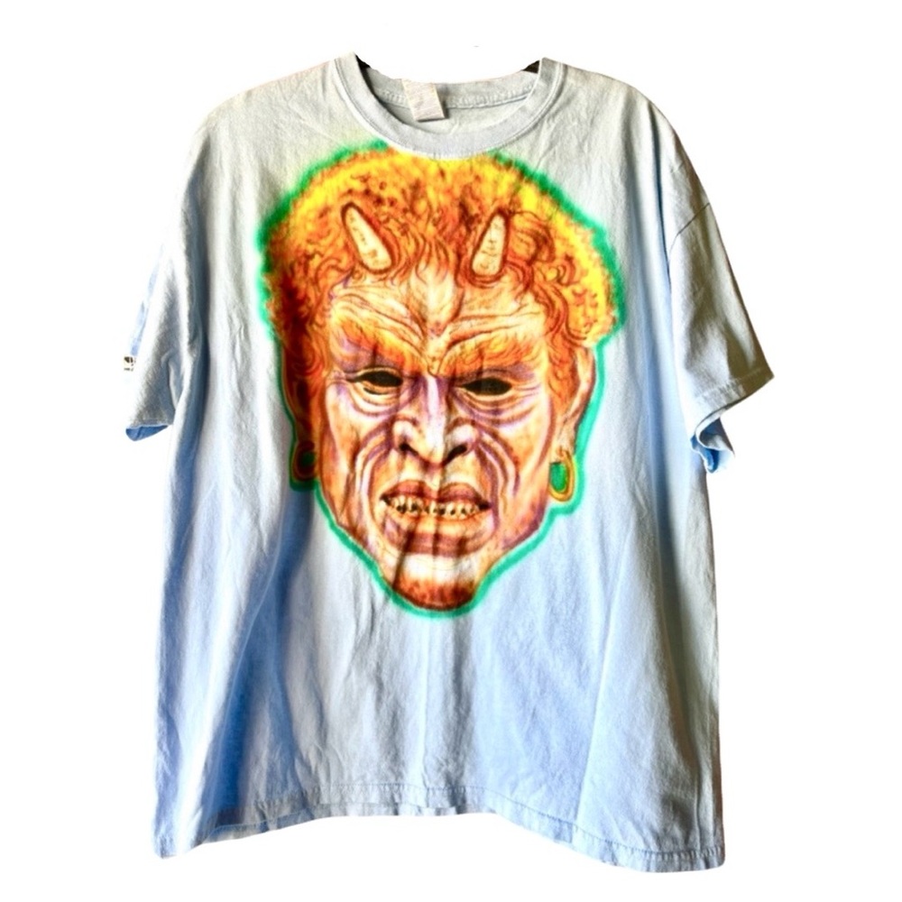 New Airbrushed Devil Calibos Tee Shirt XL